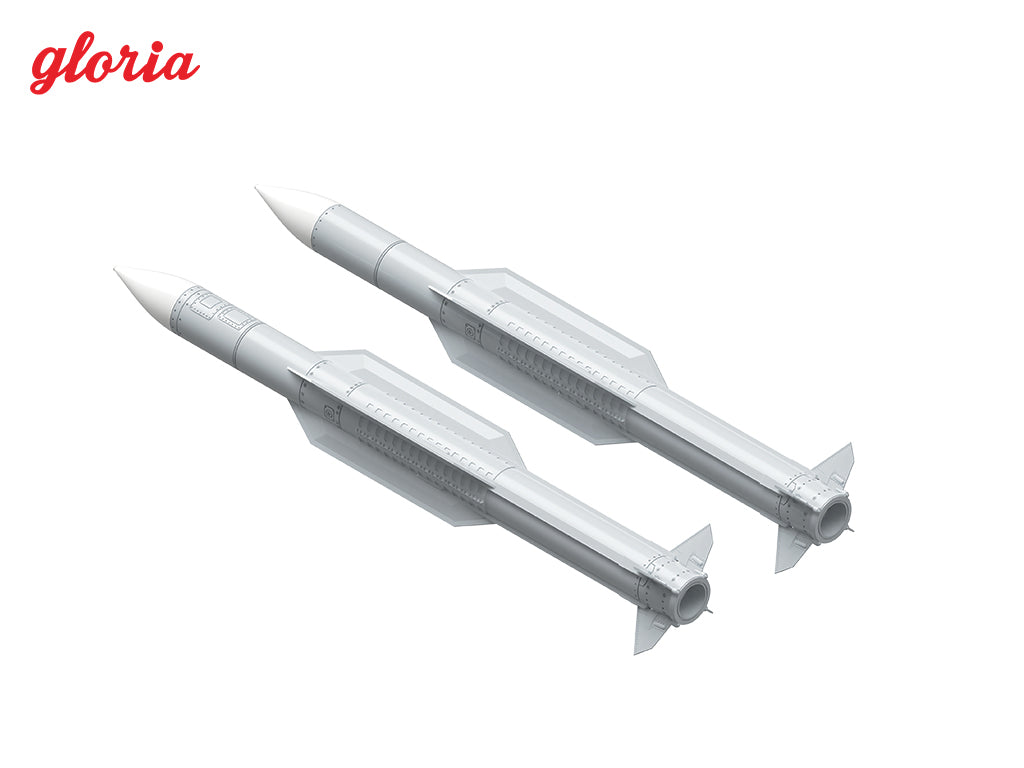 Gloria 1/48 US NAVY AIM-174B Long-Range Air-to-Air Missile （2 pieces）