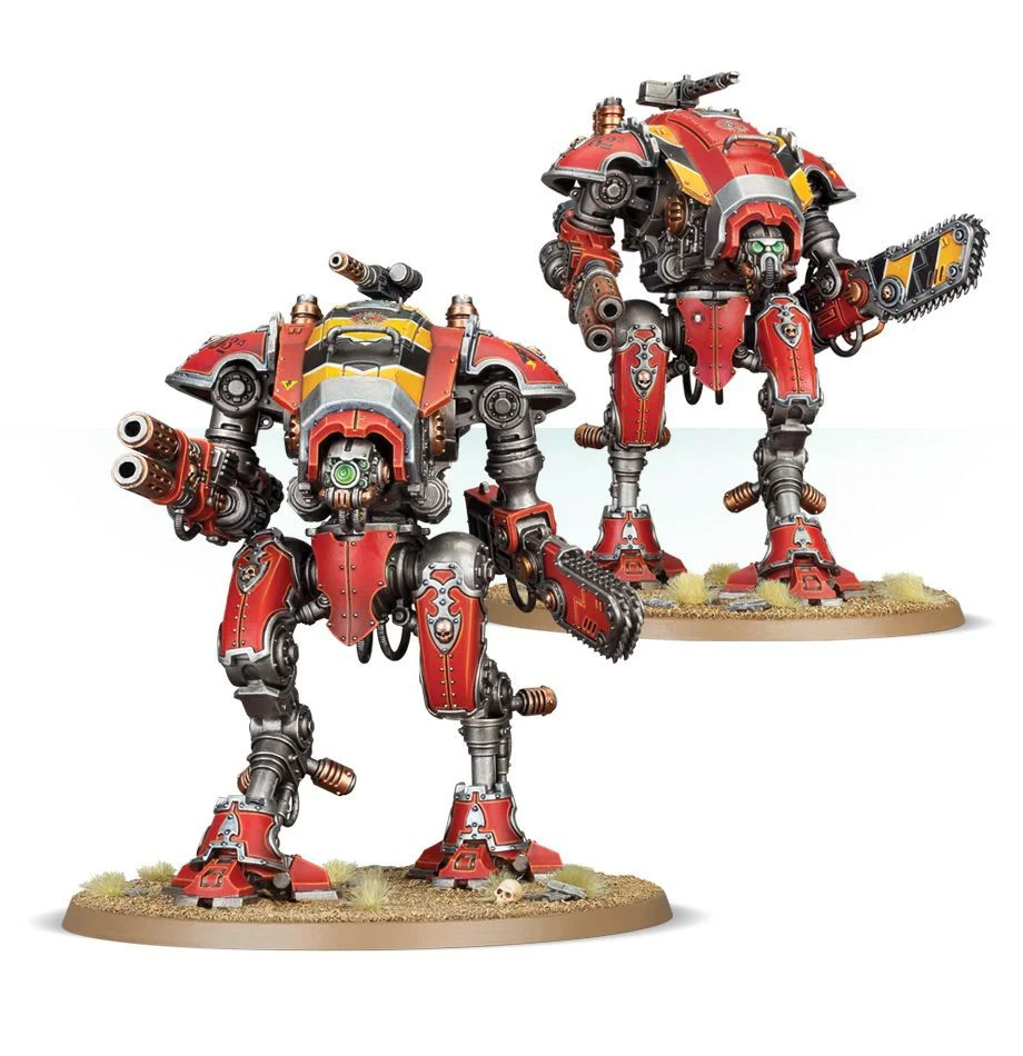 Warhammer 40000: Imperial Knights Knight Armigers Games Workshop