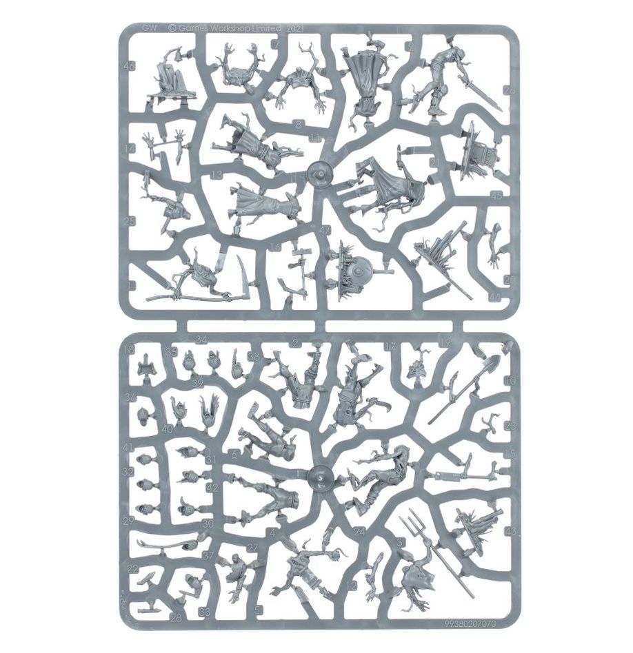 Warhammer Age of Sigmar: Soulblight Gravelords: Deadwalker Zombies Warhammer