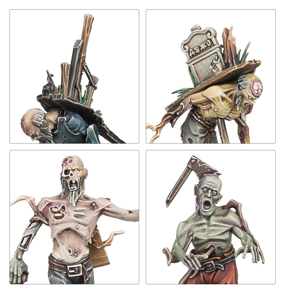Warhammer Age of Sigmar: Soulblight Gravelords: Deadwalker Zombies Warhammer