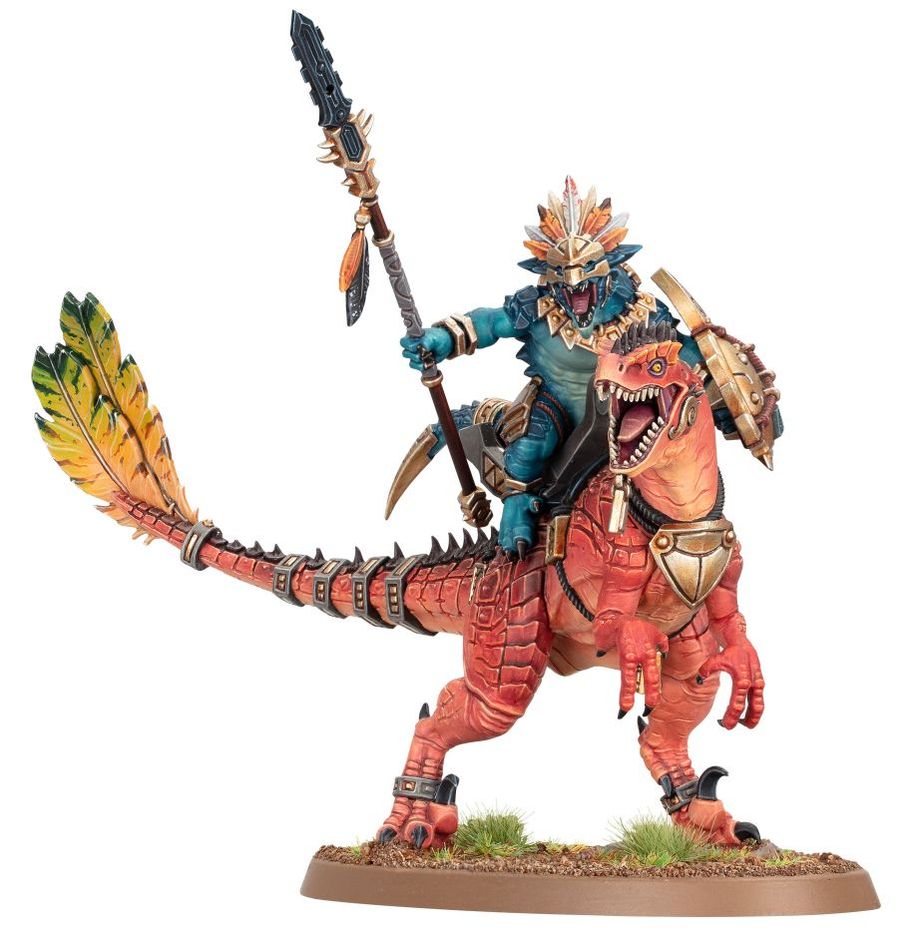 Warhammer Age of Sigmar:  Seraphon: Aggradon Lancer Warhammer