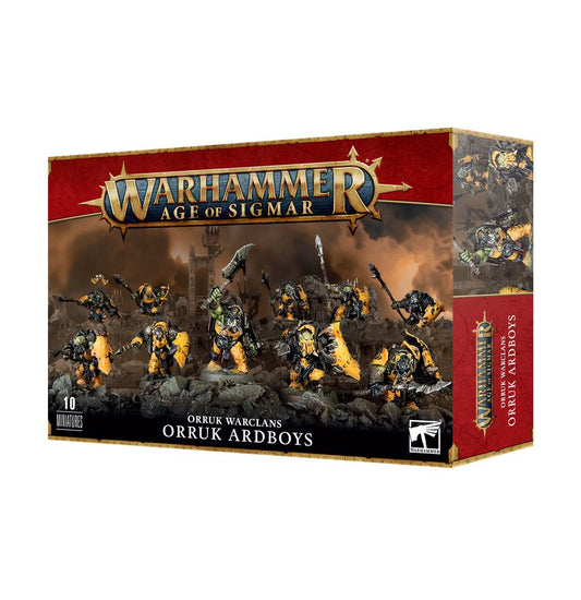 Warhammer Age of Sigmar: Orruk Warclans: Orruk Ardboys Games Workshop