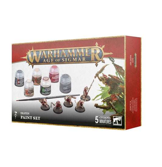 Warhammer Age of Sigmar: Skaven Paint Set Games Workshop