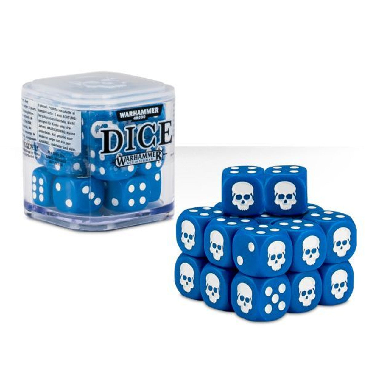 Warhammer 40000 Plastic Dice Set Various Colours Warhammer