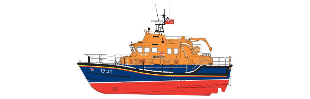 Airfix 1/72 RNLI Severn Class Lifeboat Plastic Model Kit Airfix