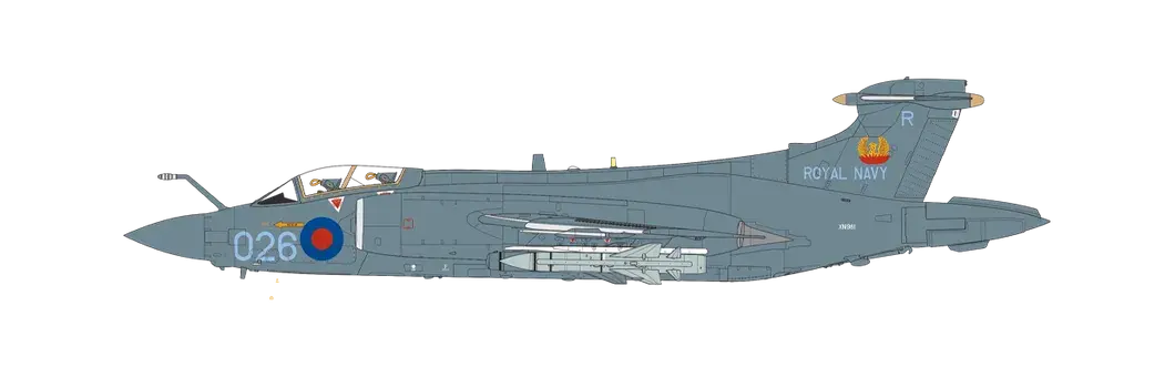 Airfix 1:48 Blackburn Buccaneer S.2C/D Plastic Model Kit Airfix