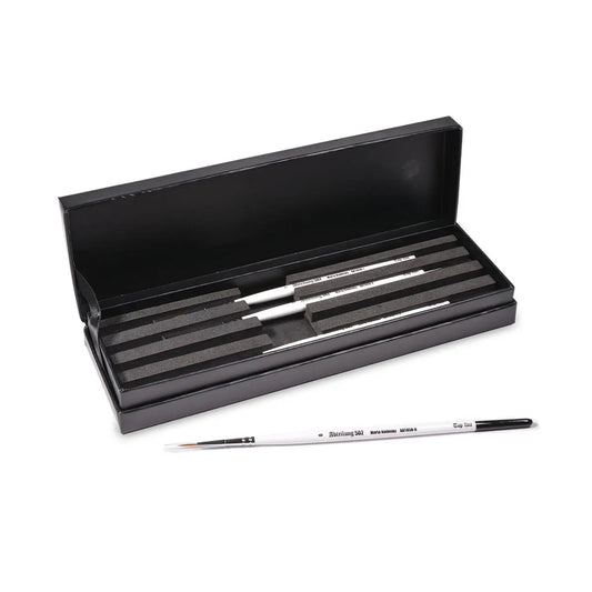 Abteilung 502 Marta Kolinsky Top Line Premium Paint Brush Set AK Interactive