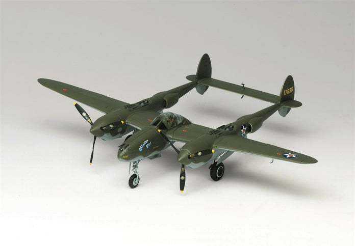 Academy 1/48 P-38F Lighting Glacier Girl Lockheed Plastic Model Kit Academy