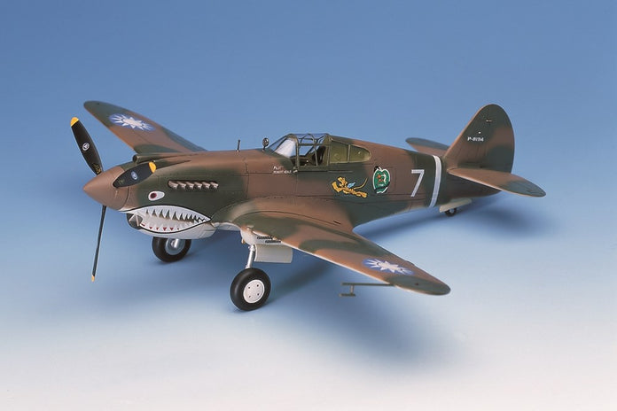 Academy 1/48 P-40C Warhawk Plastic Model Kit Academy
