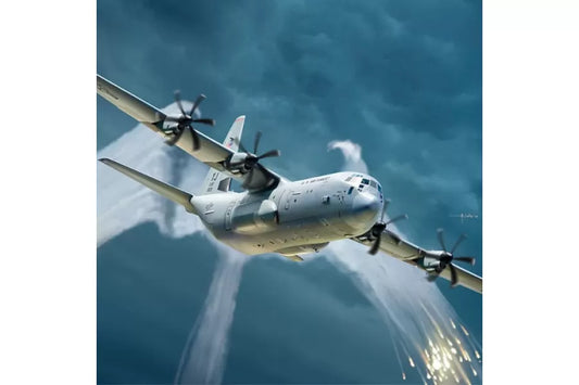 Academy 1/144 C-130J-30 Super Hercules Plastic Model Kit *Aus Decals*
