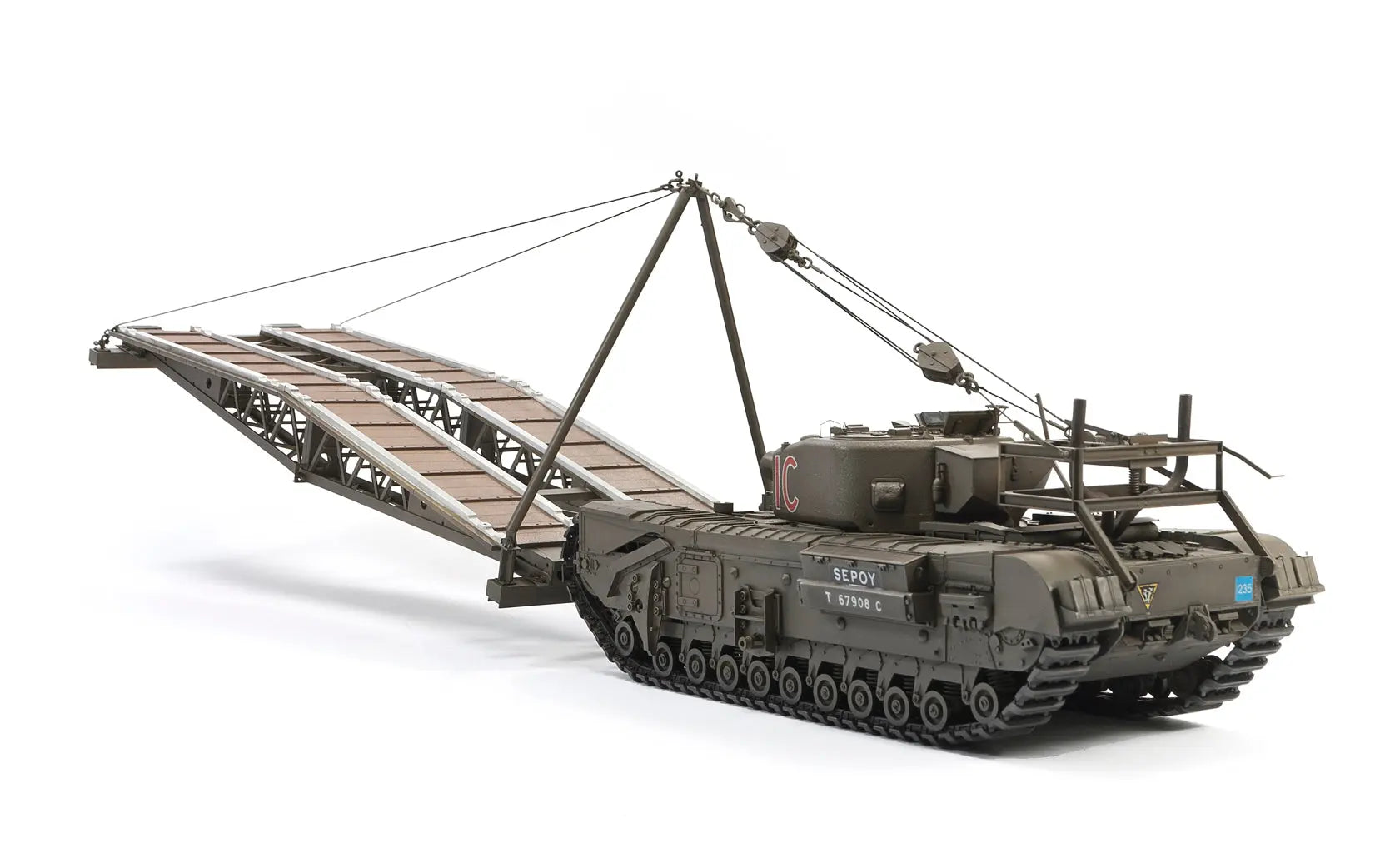AFV Club 1/35 Churchill MK.IV AVRE with SBG bridge AFV Club