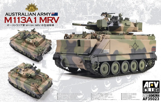 AFV Club 1/35 M113A1 MRV Plastic Model Kit *Aus Decals* AFV Club