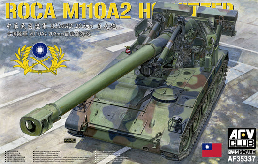 AFV Club 1/35 ROCA M110A2 Howitzer M110A2 203mm Plastic Model Kit
