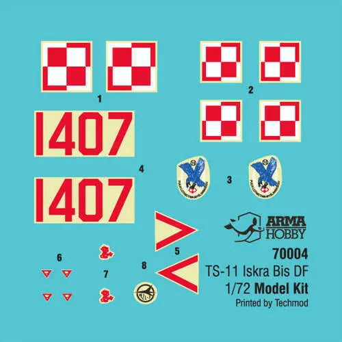 Arma Hobby 1:72 TS-11 Iskra Model Kit Plastic Model Kit Arma Hobby