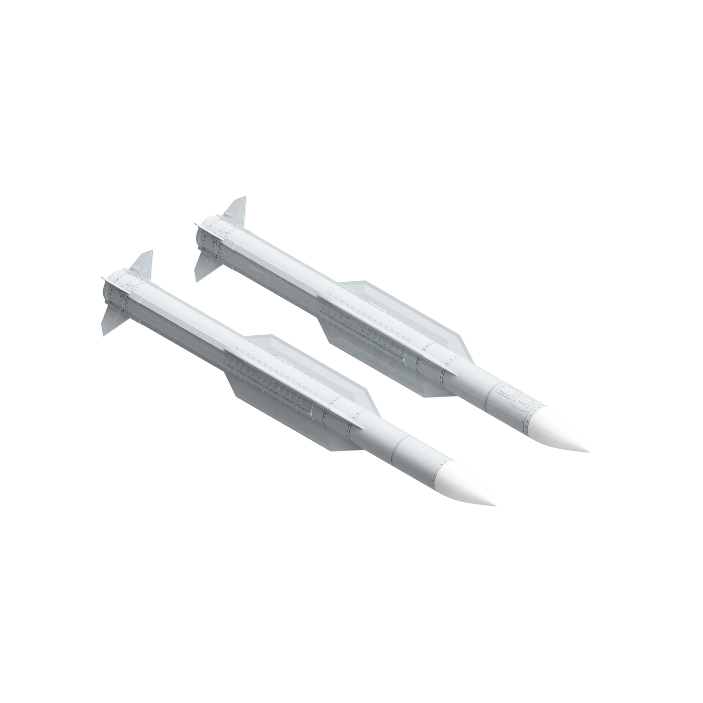 Gloria 1/48 US NAVY AIM-174B Long-Range Air-to-Air Missile （2 pieces）