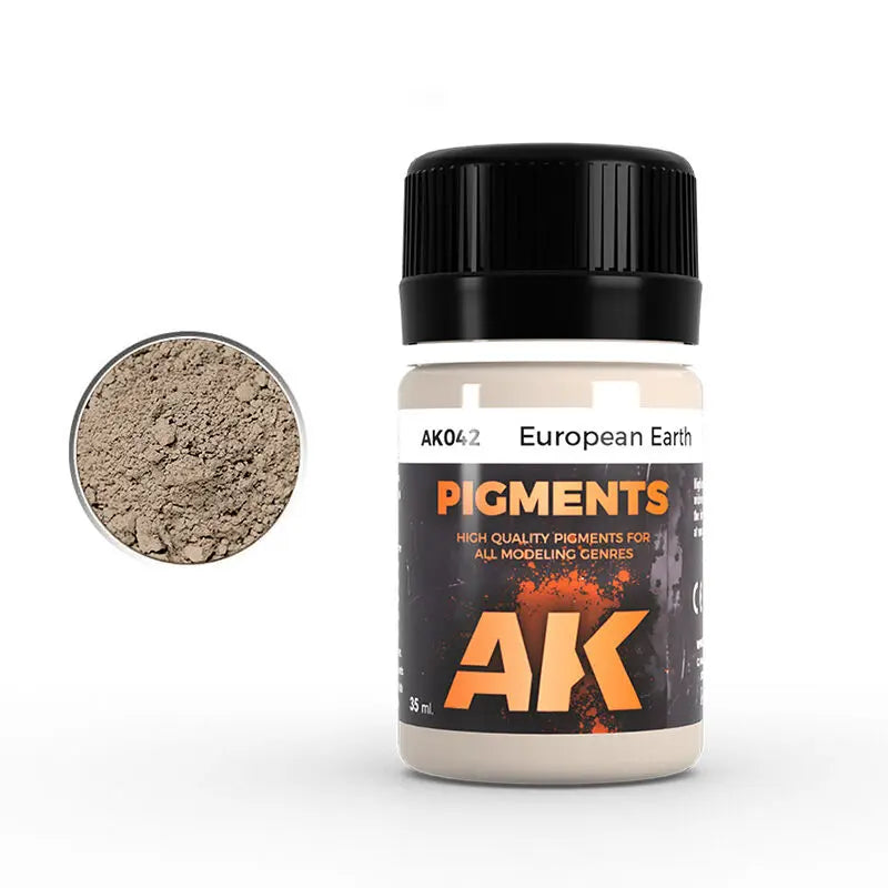 AK Interactive Weathering: Europe Earth 35ml Pigment AK Interactive