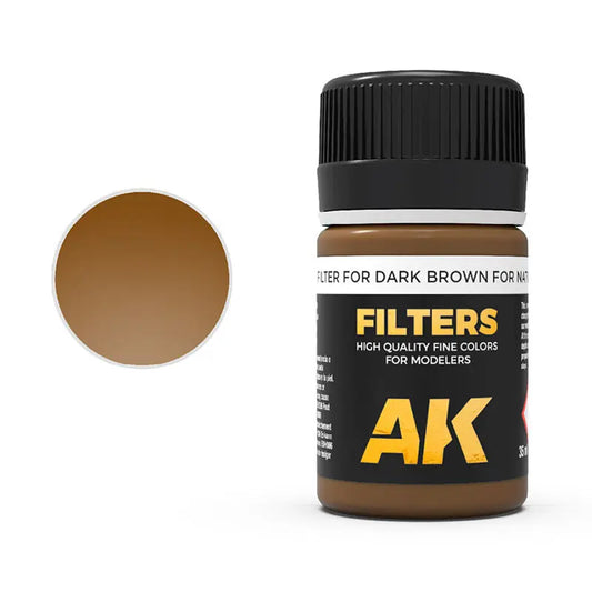 AK Interactive Weathering: Filter For Nato Vehicles 35ml Enamel Paint AK Interactive