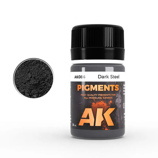 AK Interactive Weathering: Dark Steel 35ml Pigment AK Interactive
