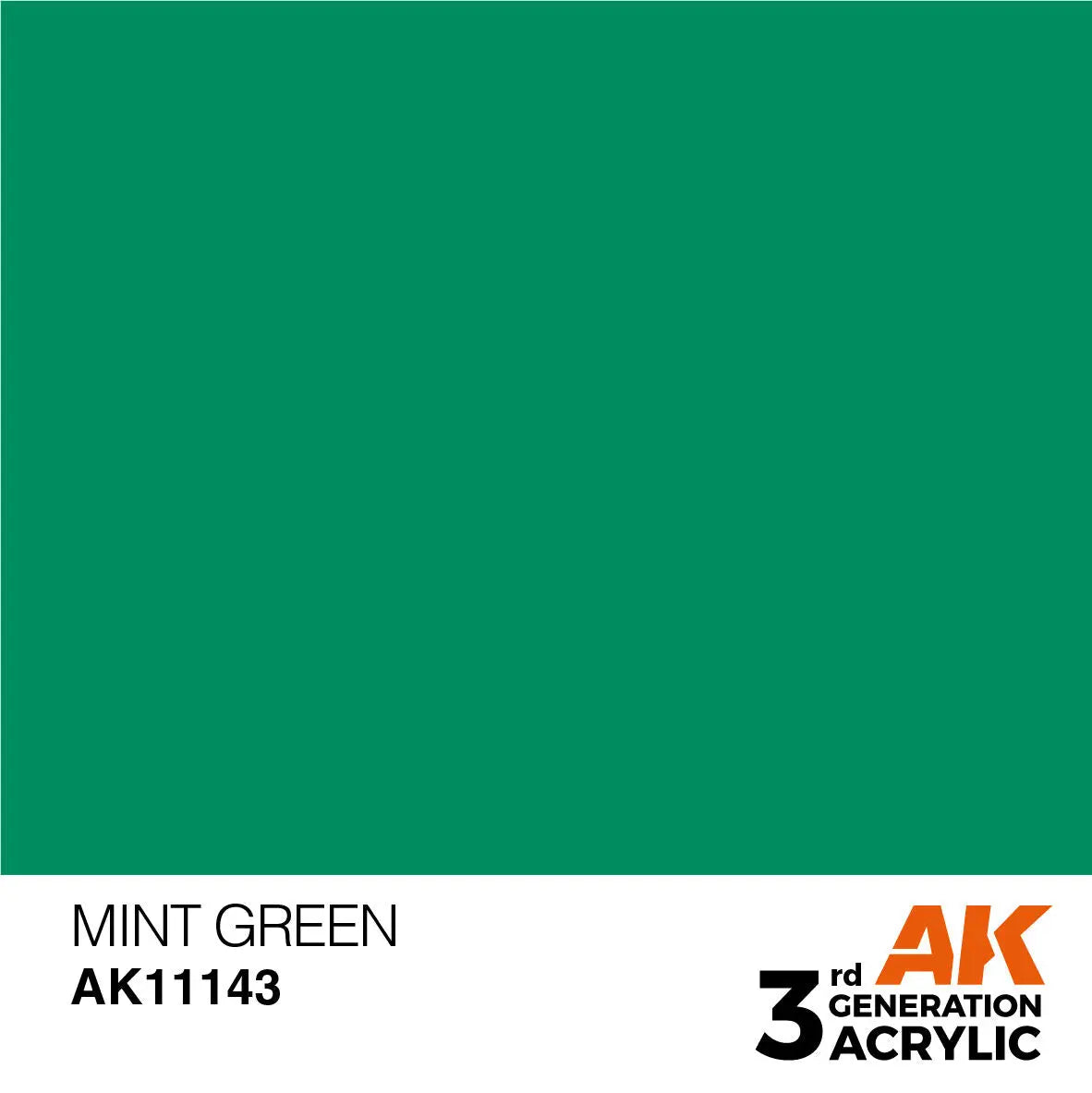 AK Interactive Mint Green Acrylic Paint 17ml 3rd Generation AK Interactive