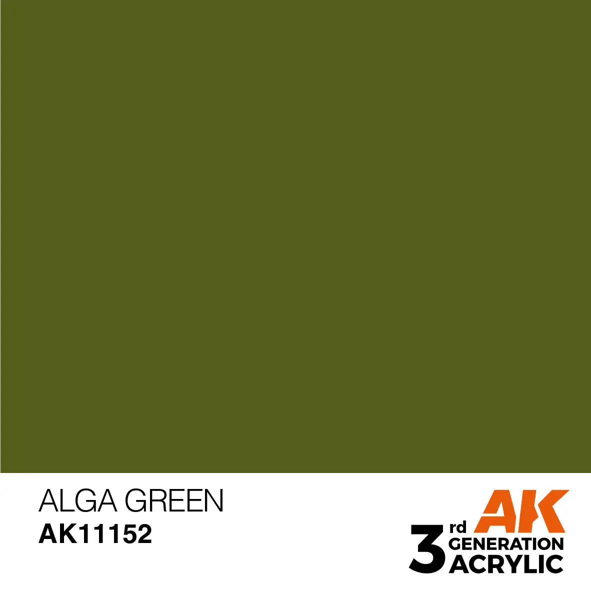 AK Interactive Alga Green Acrylic Paint 17ml 3rd Generation AK Interactive