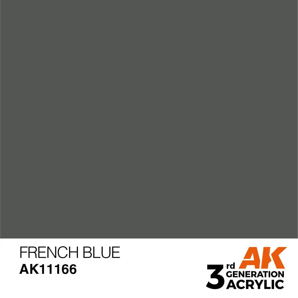 AK Interactive French Blue Acrylic Paint 17ml 3rd Generation AK Interactive