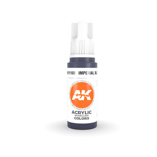 AK Interactive Imperial Blue Acrylic Paint 17ml 3rd Generation AK Interactive