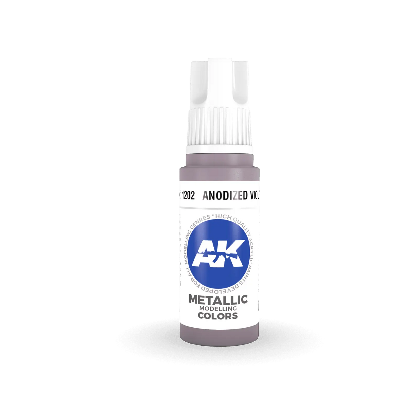 AK Interactive Anodized Violet Metallic Acrylic Paint 17ml 3rd Generation AK Interactive