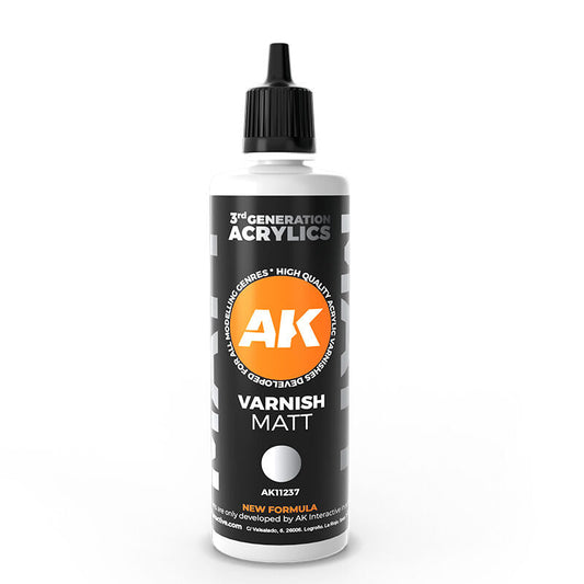 AK Interactive Matt Varnish 100ml 3rd Generation AK Interactive