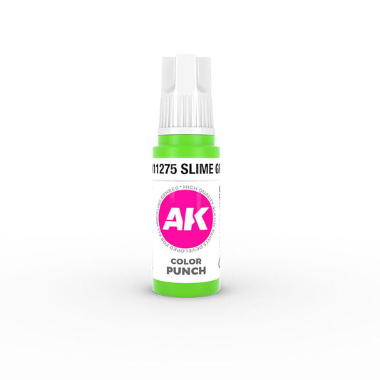 AK Interactive Colour Punch: Slime Green 17 ml Acrylic Paint 3rd Generation AK Interactive