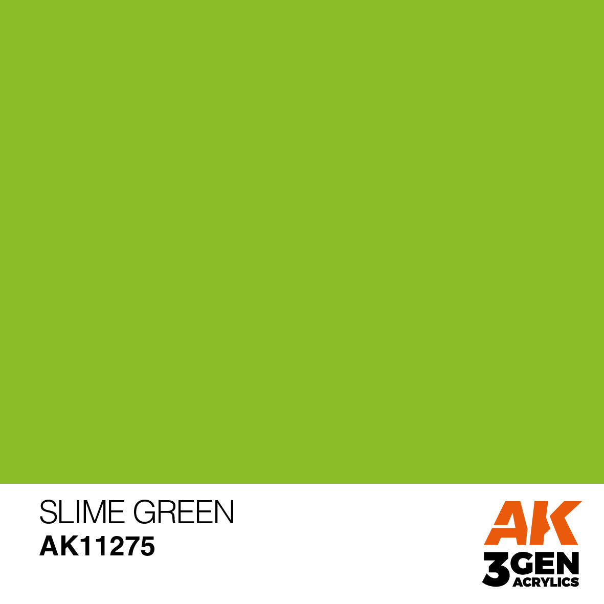 AK Interactive Colour Punch: Slime Green 17 ml Acrylic Paint 3rd Generation AK Interactive