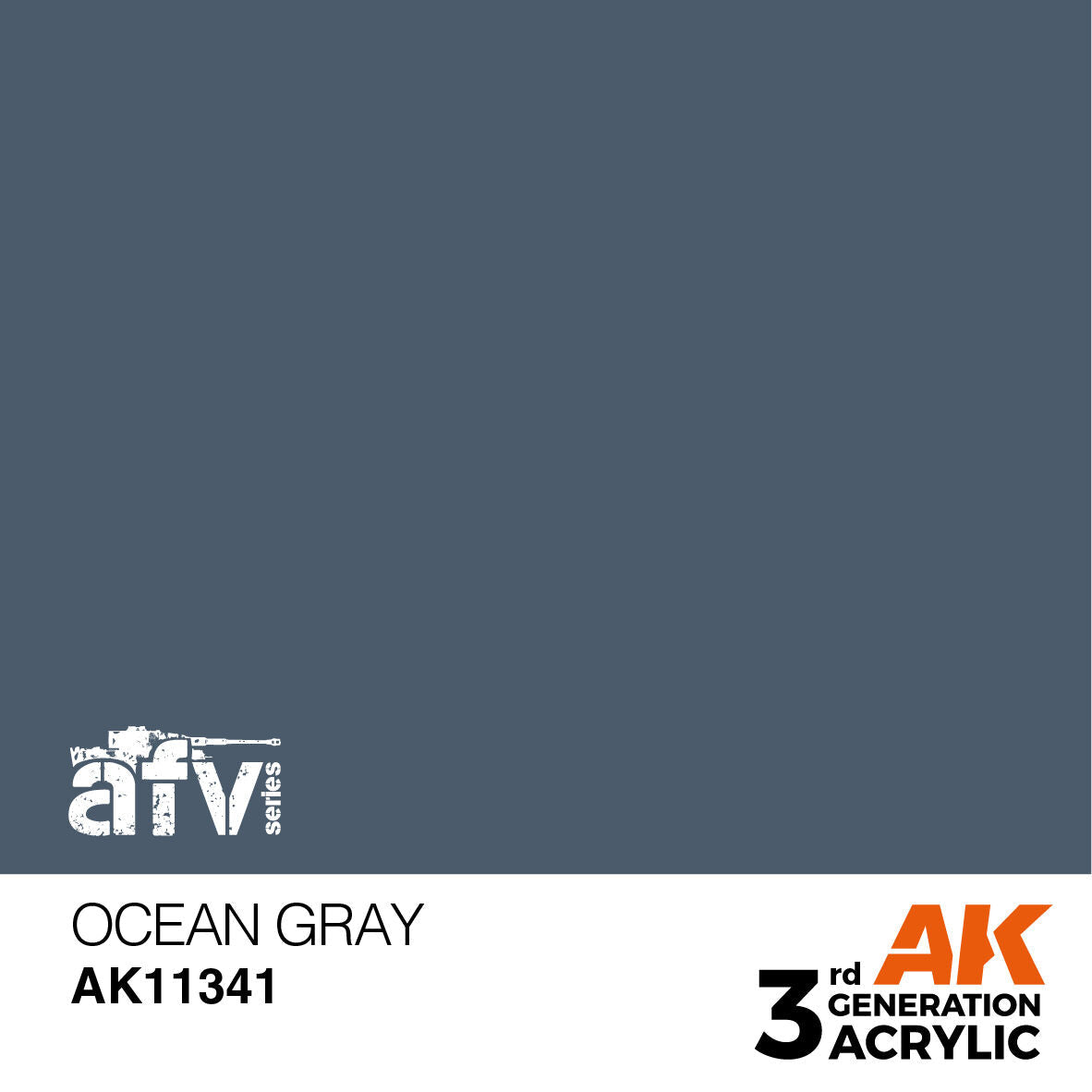 AK Interactive AFV Series: Ocean Gray (FS35164) Acrylic Paint 17ml 3rd Generation AK Interactive