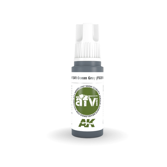 AK Interactive AFV Series: Ocean Gray (FS35164) Acrylic Paint 17ml 3rd Generation AK Interactive