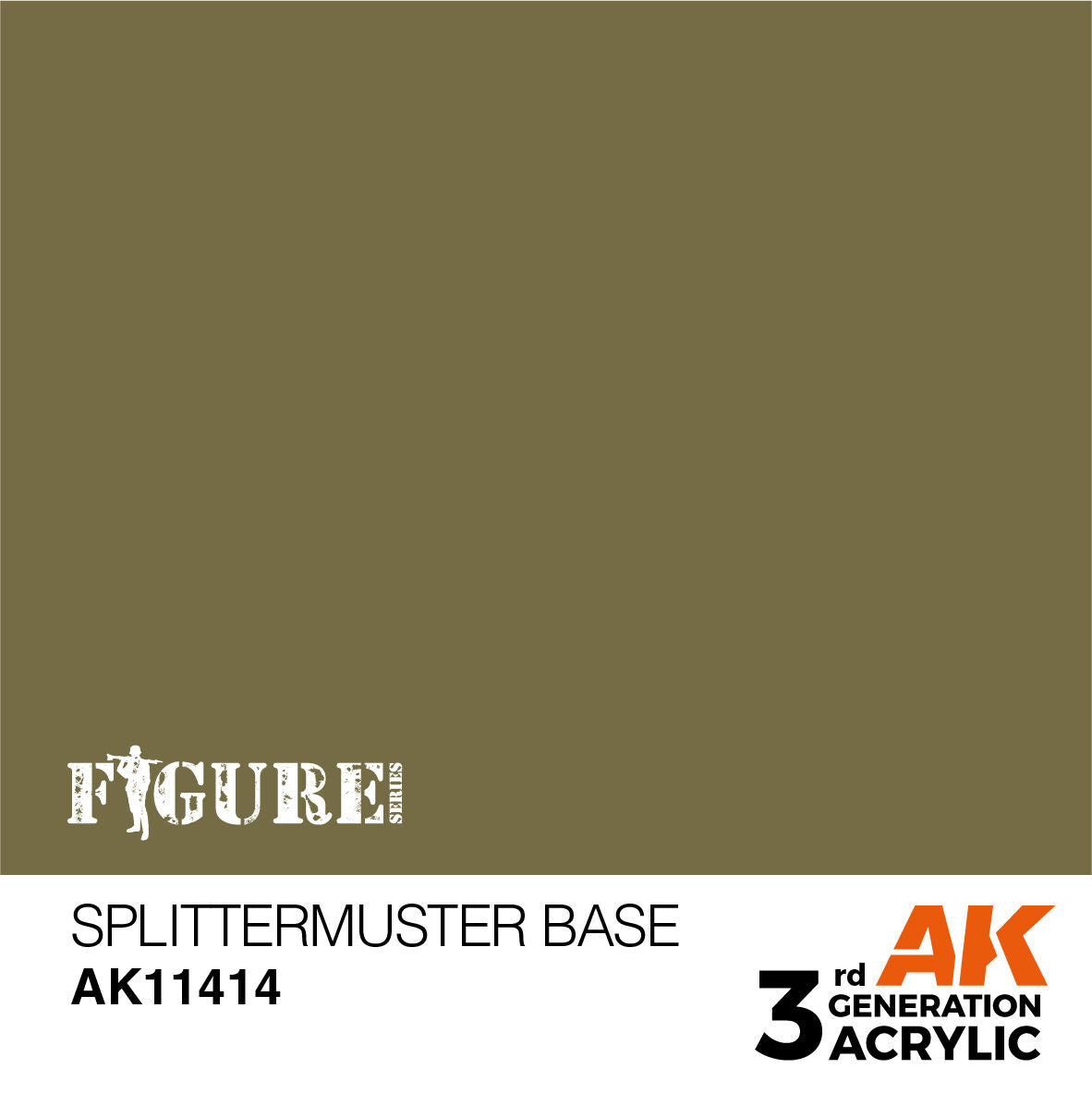 AK Interactive Figure Series: Splittermuster Base Acrylic Paint 17ml 3rd Generation AK Interactive