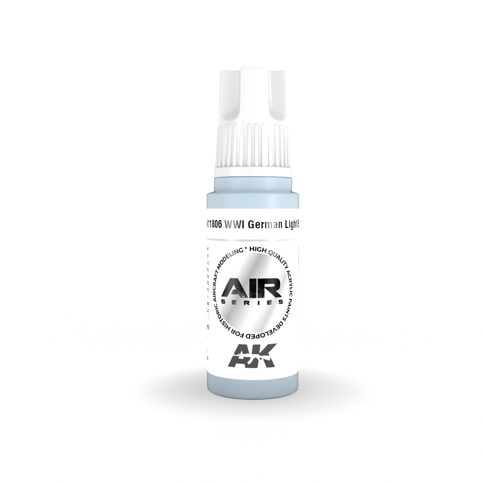 AK Interactive Air Series: WWI German Light Blue Acrylic Paint 17ml 3rd Generation AK Interactive