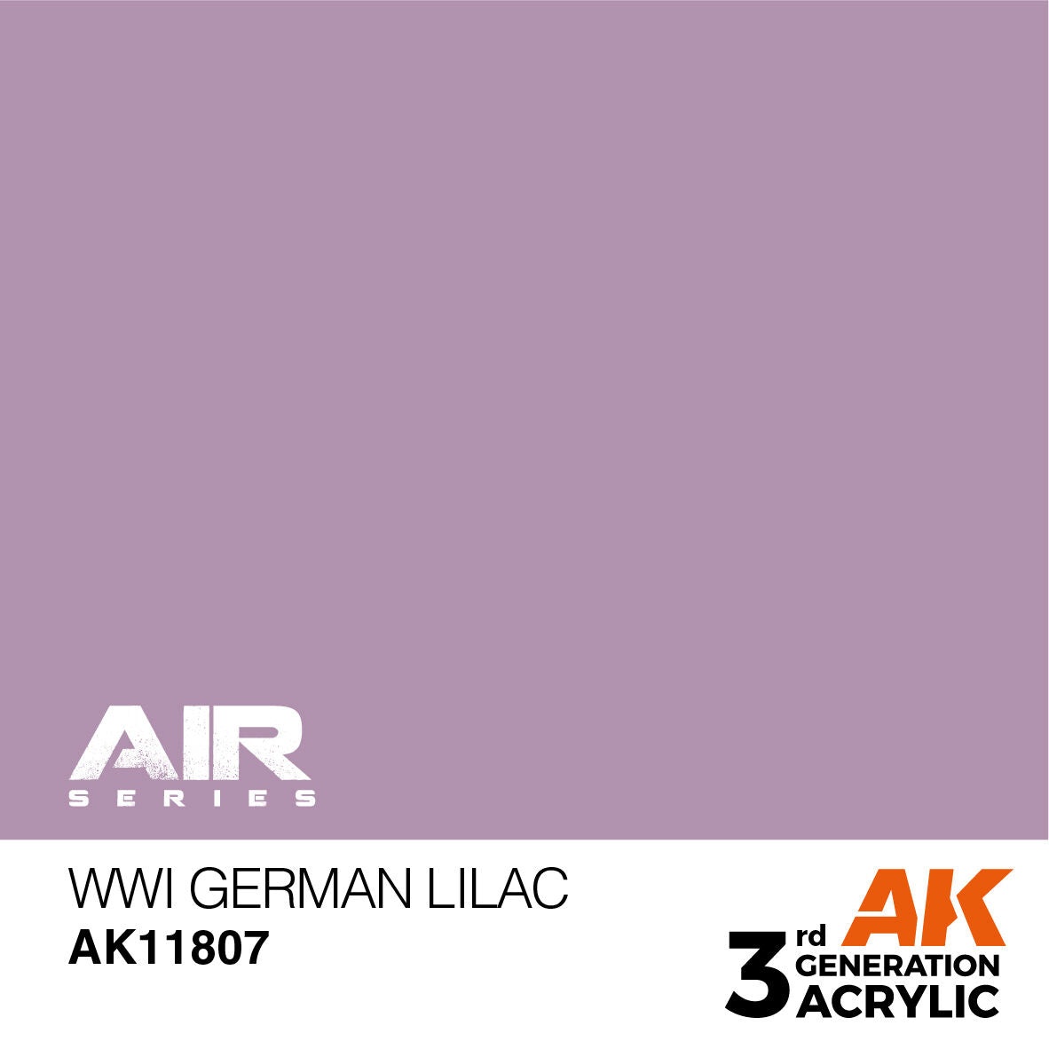 AK Interactive Air Series: WWI German Lilac Acrylic Paint 17ml 3rd Generation AK Interactive