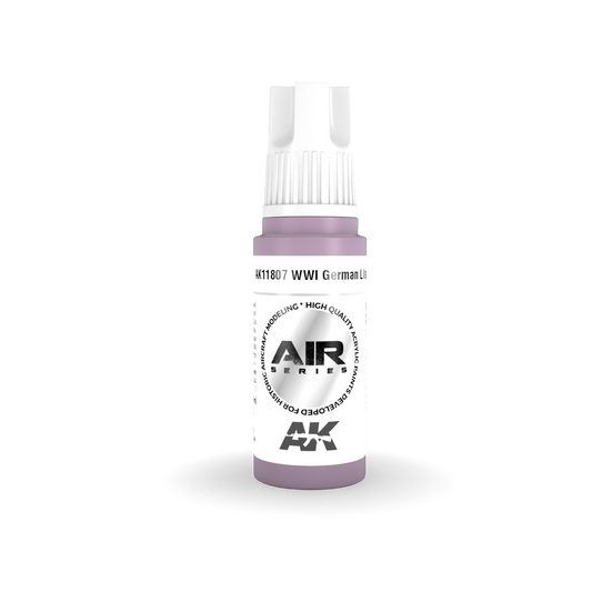AK Interactive Air Series: WWI German Lilac Acrylic Paint 17ml 3rd Generation AK Interactive