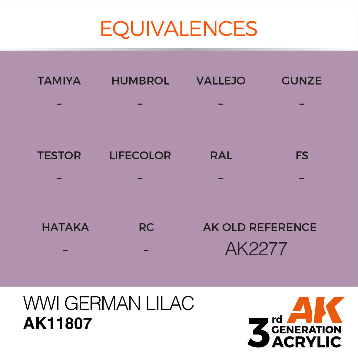 AK Interactive Air Series: WWI German Lilac Acrylic Paint 17ml 3rd Generation AK Interactive