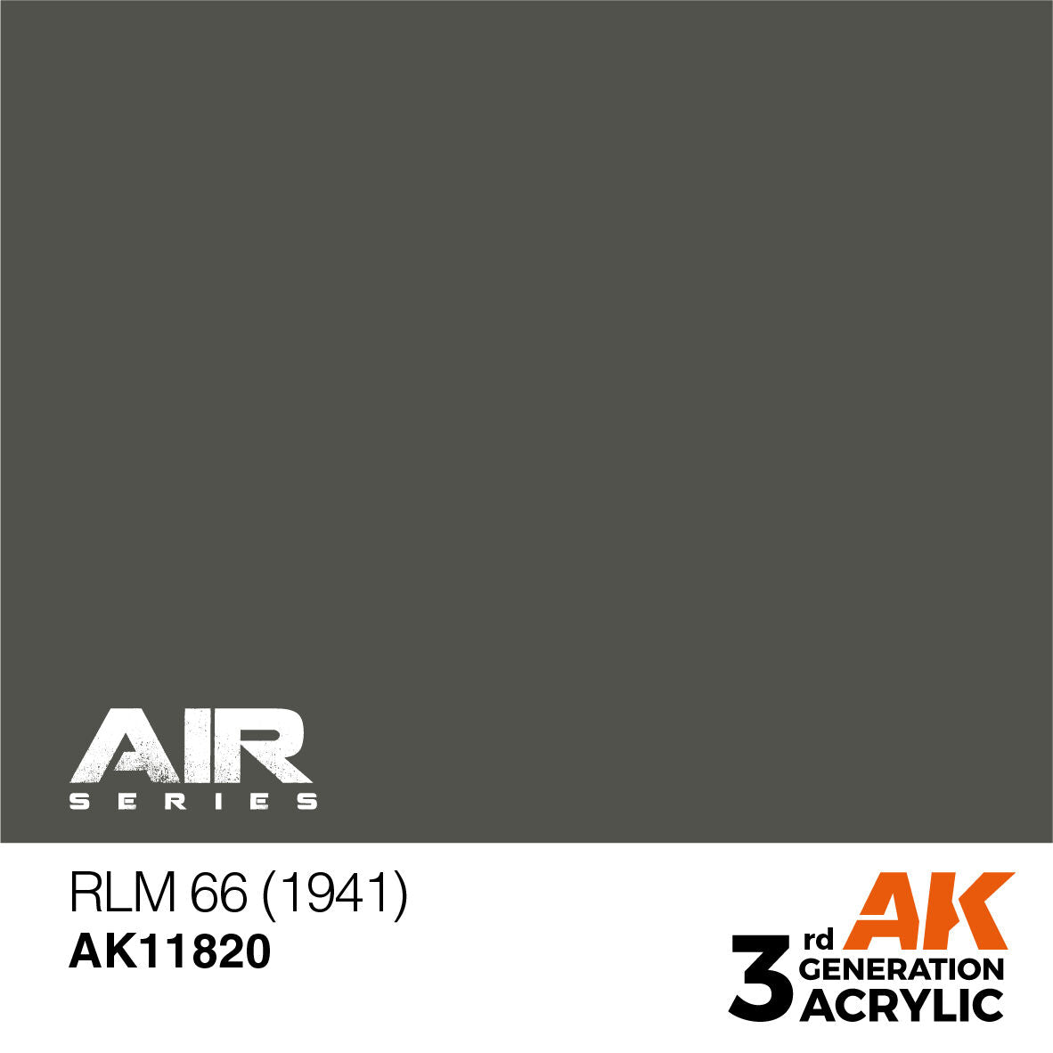 AK Interactive Air Series: RLM 66 (1941) Acrylic Paint 17ml 3rd Generation AK Interactive