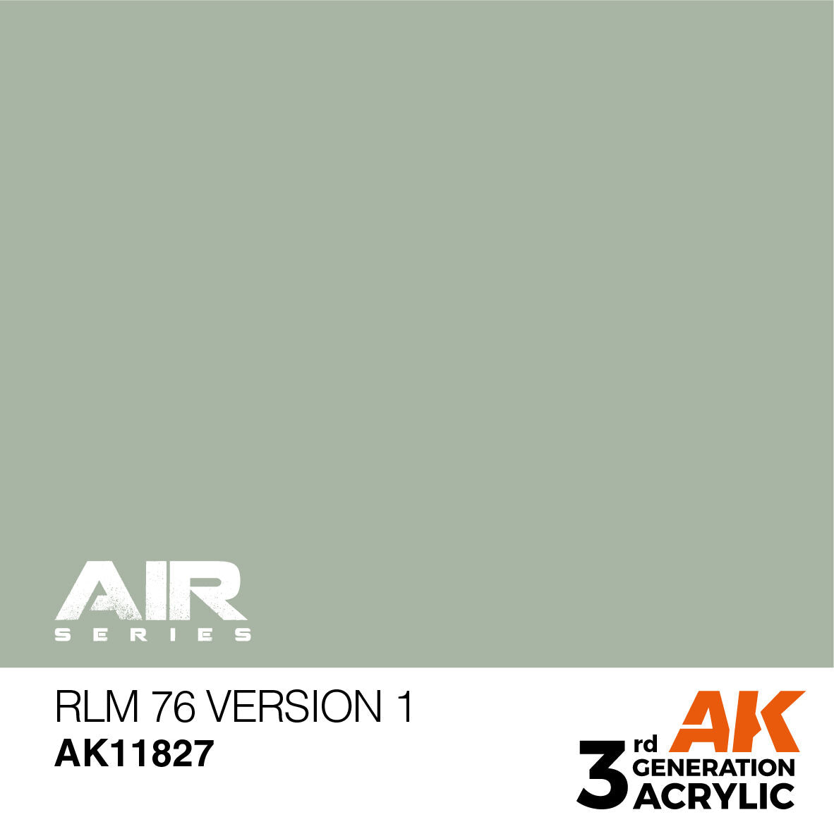 AK Interactive Air Series: RLM 76 Version 1 Acrylic Paint 17ml 3rd Generation AK Interactive