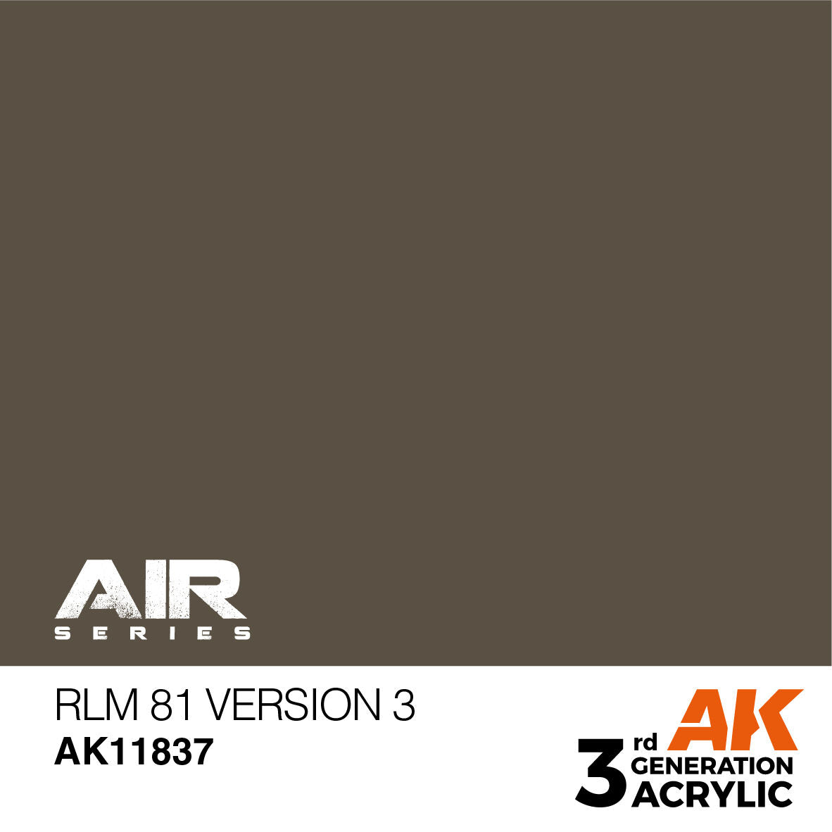 AK Interactive Air Series: RLM 81 Version 3 Acrylic Paint 17ml 3rd Generation AK Interactive