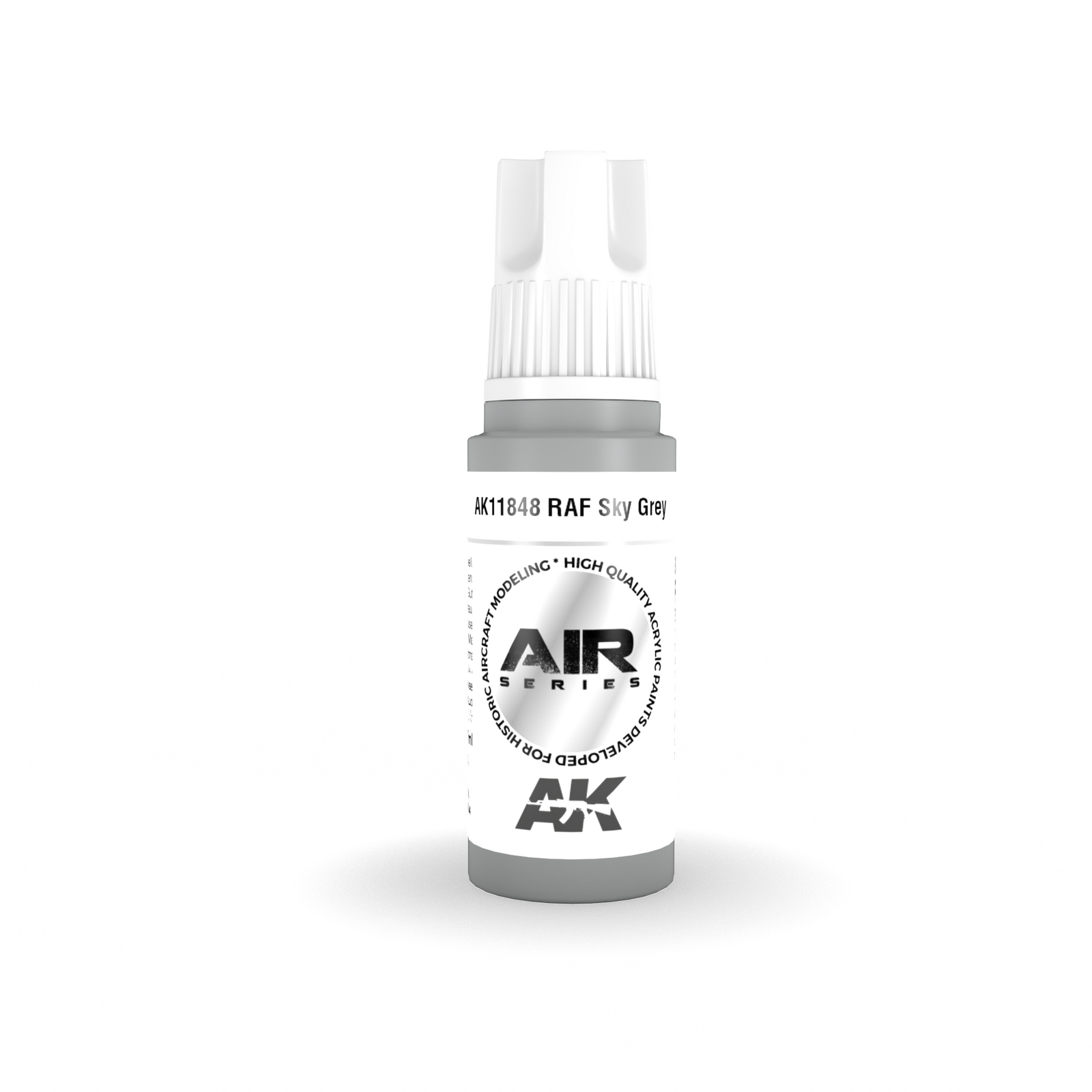 AK Interactive Air Series: RAF Sky Grey Acrylic Paint 17ml 3rd Generation AK Interactive
