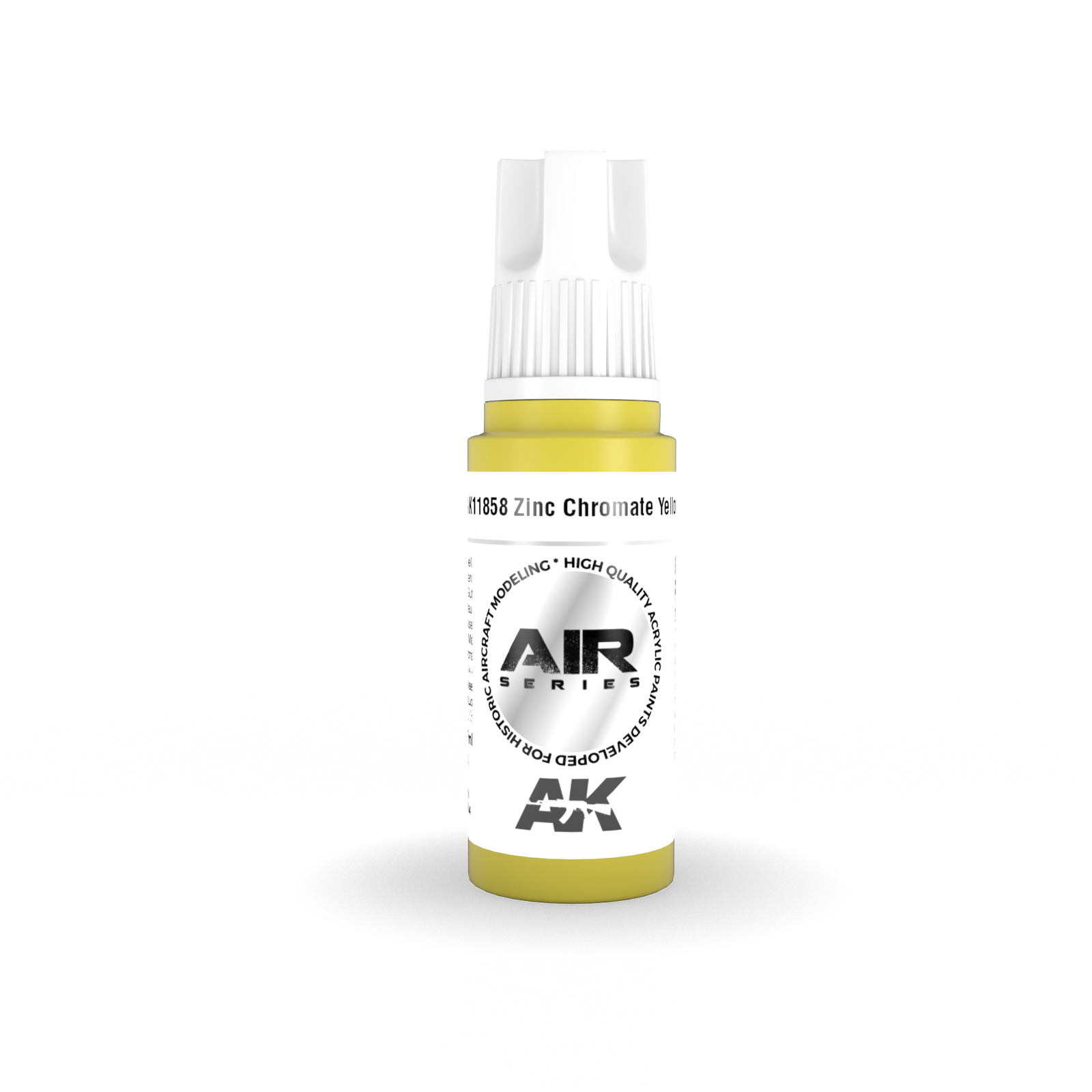 AK Interactive Air Series: Zinc Chromate Yellow Acrylic Paint 17ml 3rd Generation AK Interactive