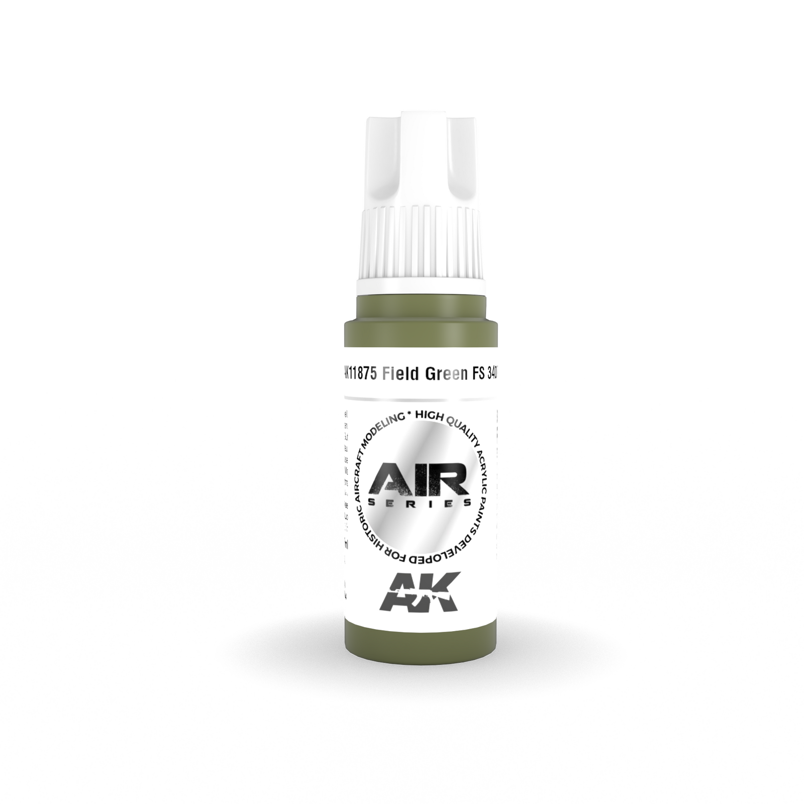 AK Interactive Air Series: Field Green FS 34097 Acrylic Paint 17ml 3rd Generation AK Interactive
