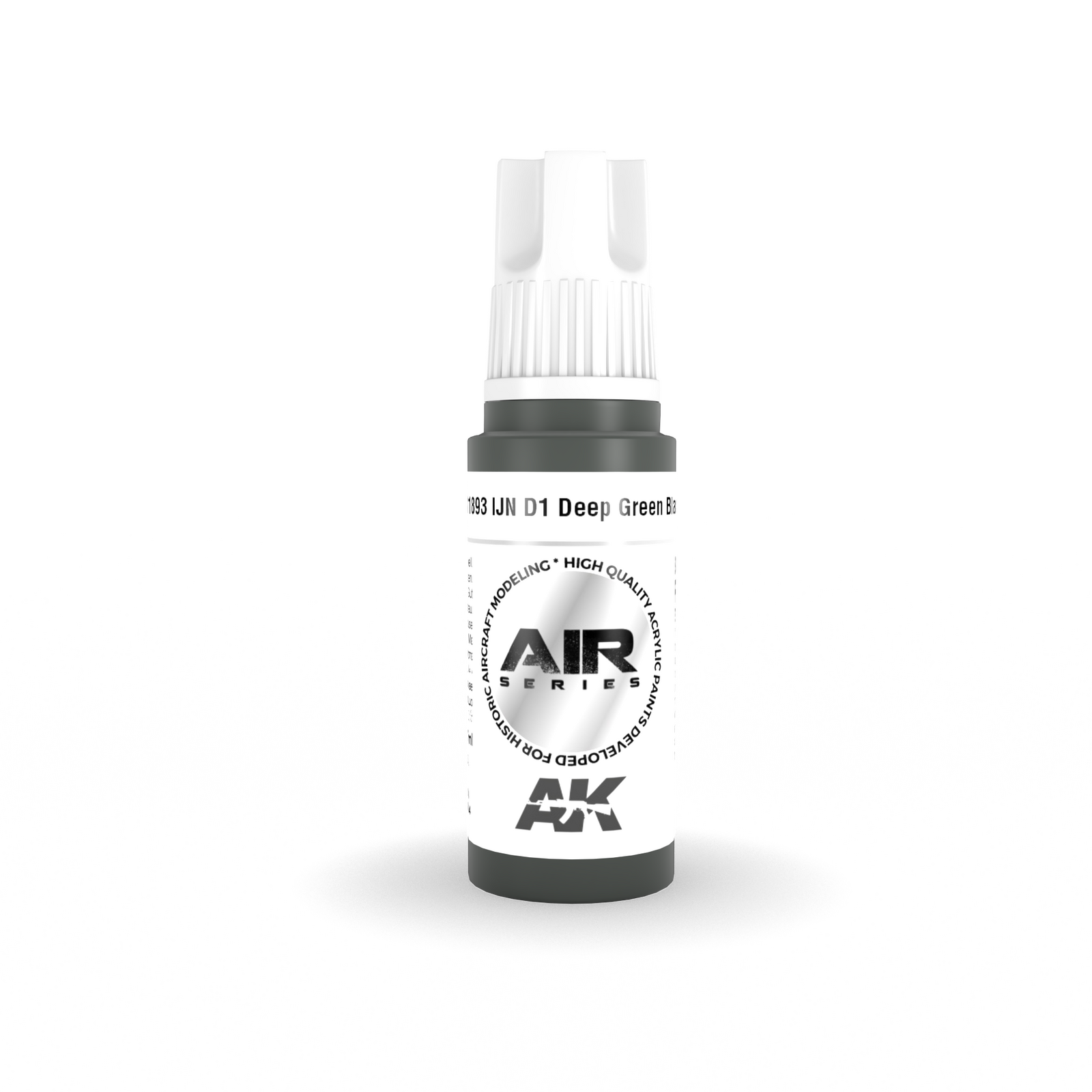 AK Interactive Air Series: IJN D1 Deep Green Black Acrylic Paint 17ml 3rd Generation AK Interactive