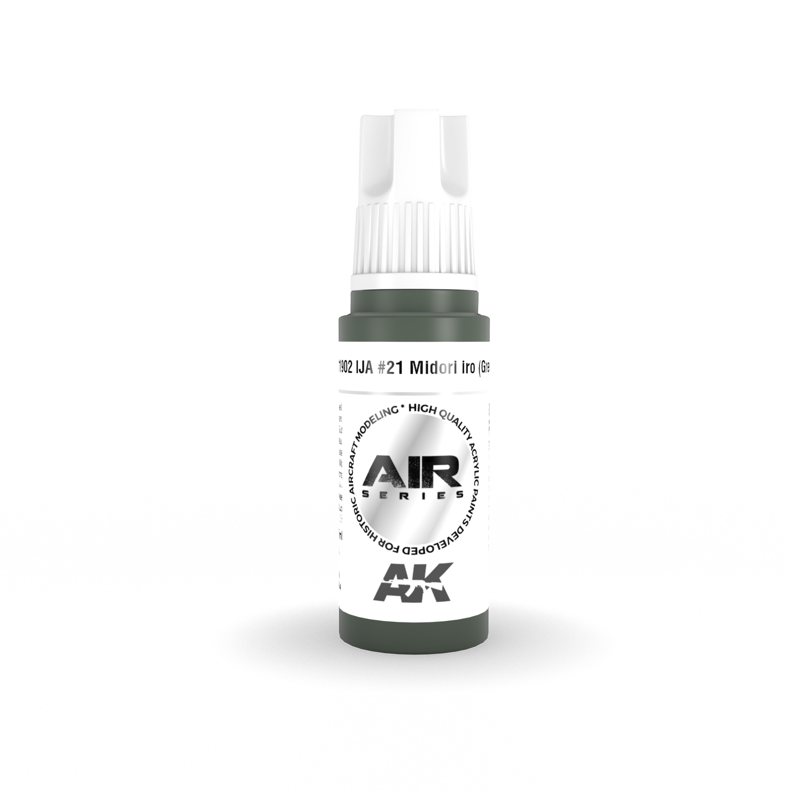 AK Interactive Air Series: IJA #21 Midori iro (Green) Acrylic Paint 17ml 3rd Generation AK Interactive