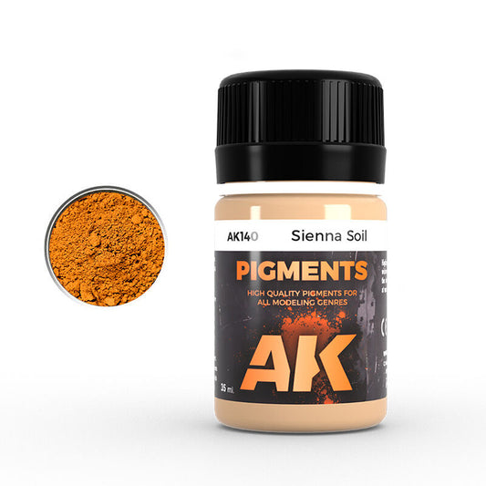 AK Interactive Weathering: Sienna Soil 35ml Pigment AK Interactive