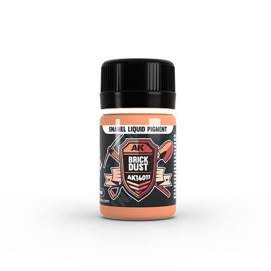 AK Interactive Liquid Pigment: Brick Dust 35ml AK Interactive
