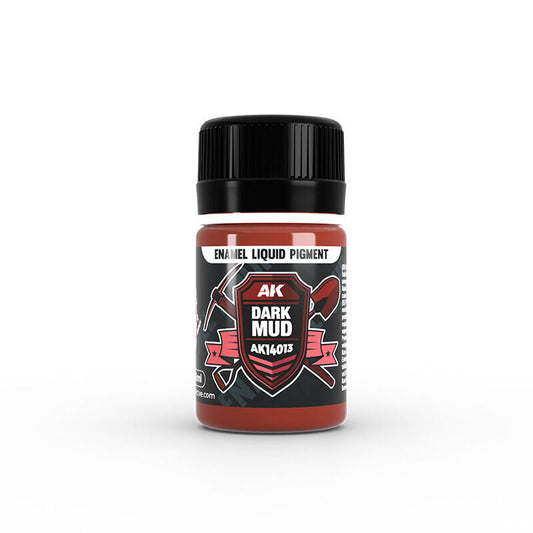 AK Interactive Liquid Pigment: Dark Mud 35ml AK Interactive
