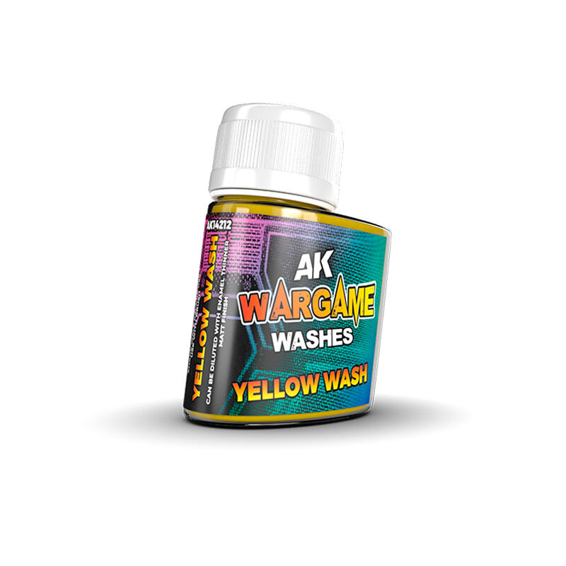 AK Interactive Wargame Washes: Yellow Wash 35ml AK Interactive