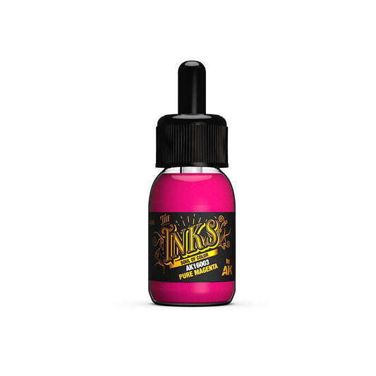 AK Interactive The INKS: Pure Magenta 30ml Acrylic Ink AK Interactive